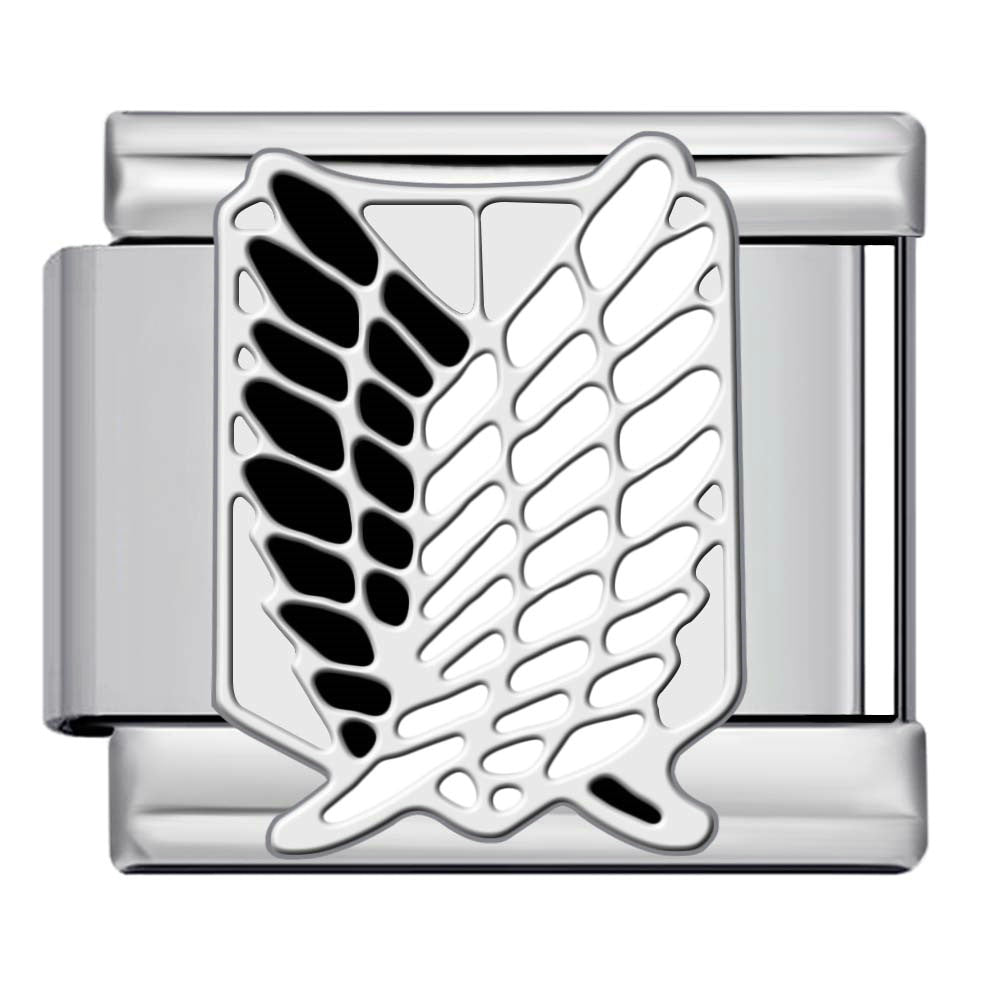 Wholesale 9mm Italian Charm Starter Bracelets DIY Prohibition Sign Stainless Steel Composable Bracelet