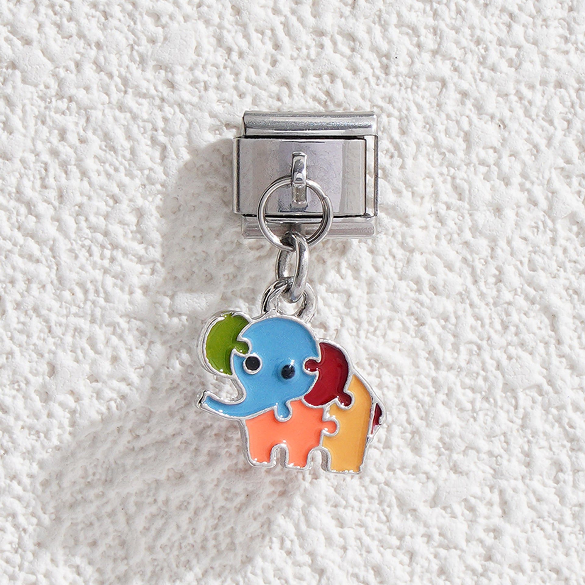 Wholesale Italian Charm Bracelet 9mm DIY Splicing Creative Pattern Pendant Stainless Steel Composable Bracelet