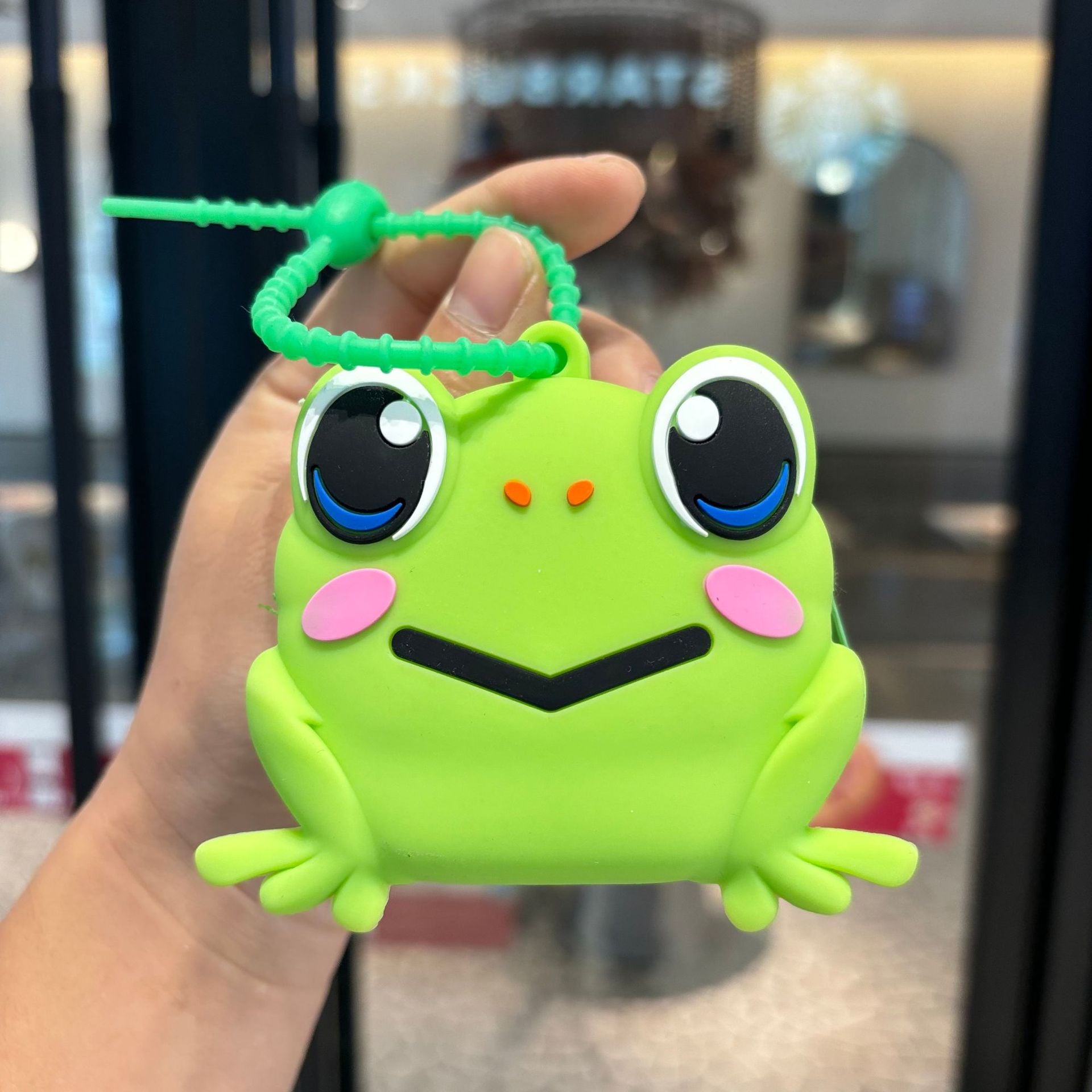 Wholesale Cute Cartoon Silicone Wallet Keychain