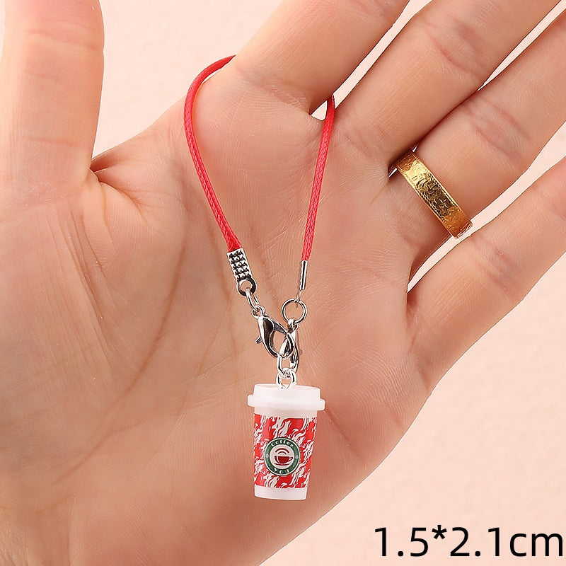 Wholesale Cute cartoon mini coffee cup doll accessories
