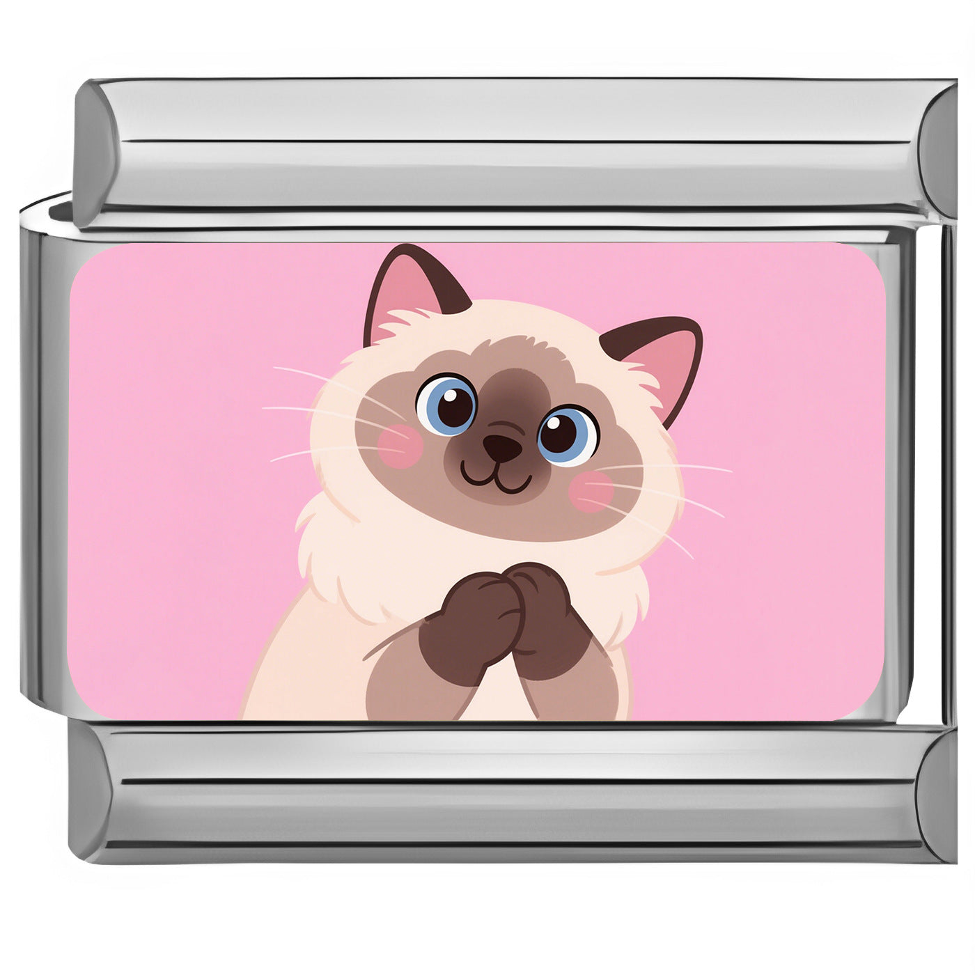 Wholesale Italian Charm Bracelet 9mm DIY Cute Pet Animal  Creative Stainless Steel Composable Bracelet