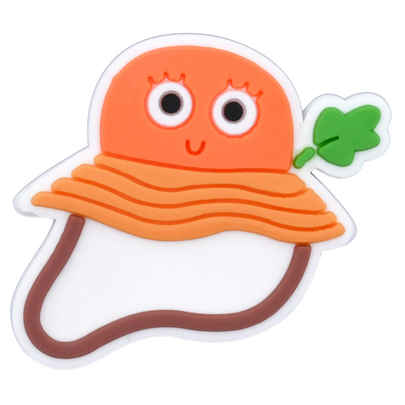 Wholesale Random 100pcs Cartoon Camping Series PVC Soft Rubber Shoe Buckle Decoration ACC-SC-RYY061