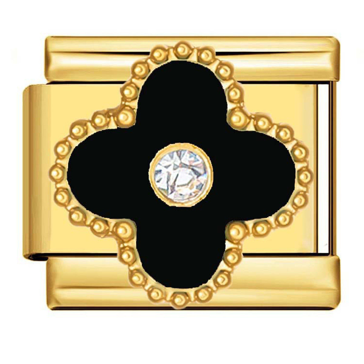 Wholesale 9mm Italian Charm Starter Bracelets DIY square Single Section Creative Stainless Steel Composable Bracelet