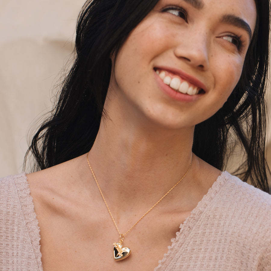 Wholesale Valentine's Day Love Pendant Necklaces Clavicle Chain ACC-NE-JP013