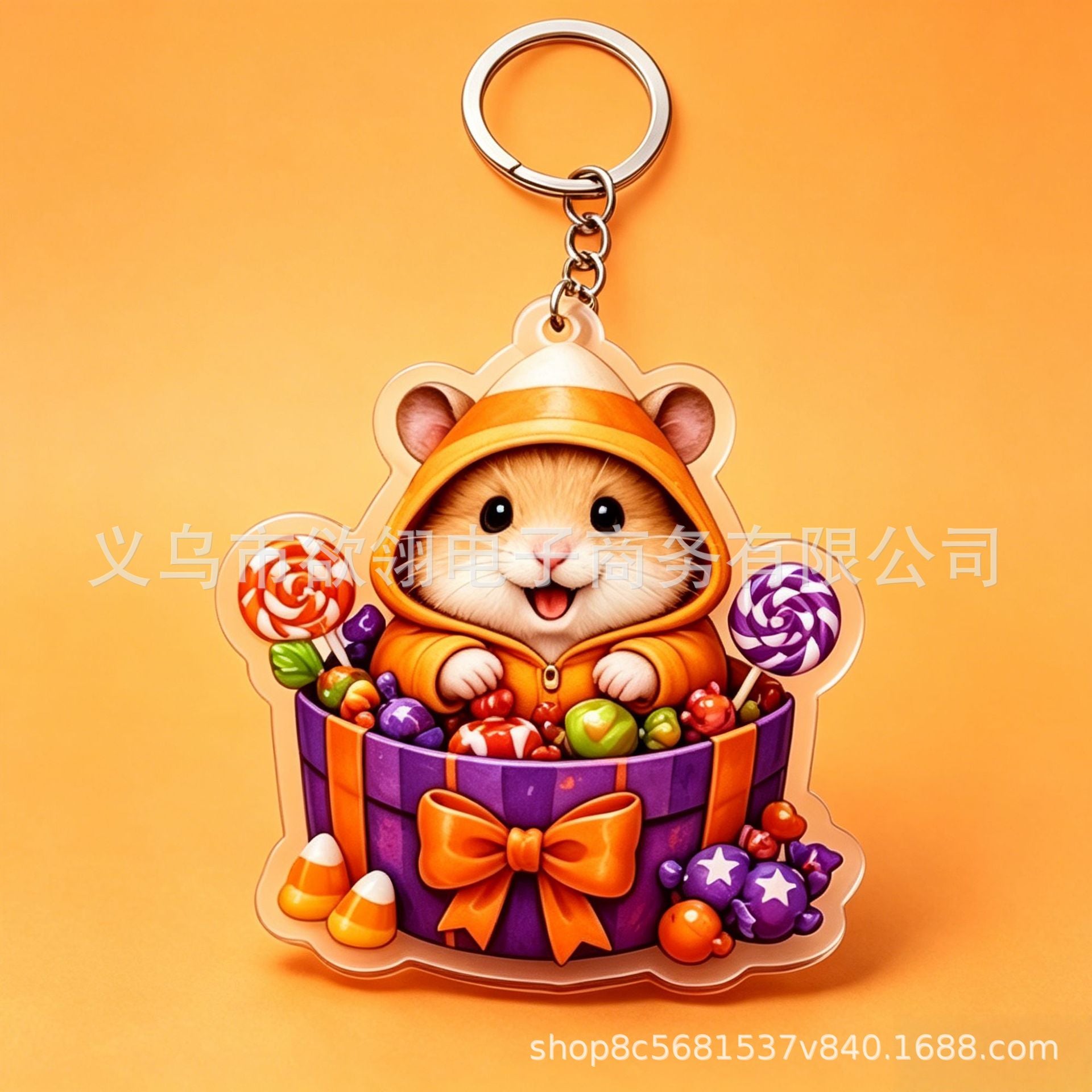 Wholesale  Acrylic Keychain Bag Decoration Accessory Gift