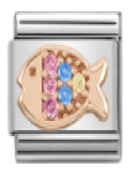 Wholesale Italian Charm Bracelet 9mm DIY Splicing Cute Dog Stainless Steel Composable Bracelet