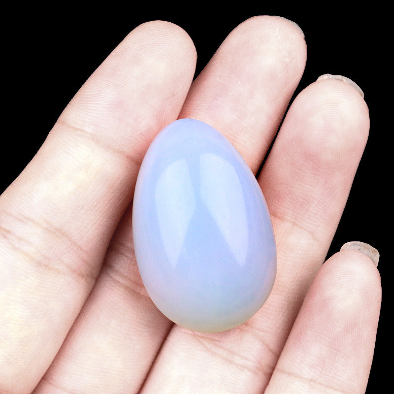 Wholesale 30mm Crystal Jade Easter Colored Eggs ACC-DS-KeSuo001