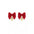 Wholesale  Bow Crystal Bell  Christmas Earrings