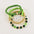 Wholesale St. Patrick's Day Green Stackable Clay Soft Pottery Beaded Stretch Bracelet
