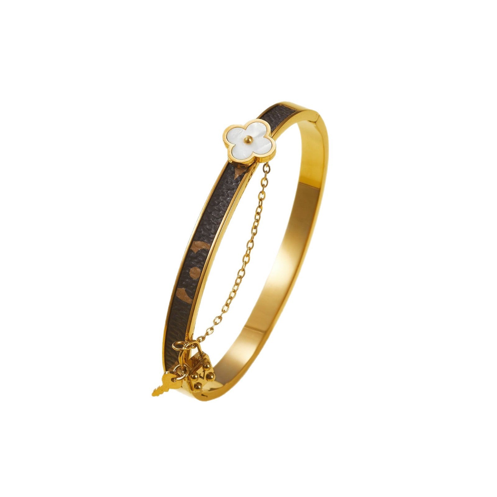 Wholesale Light Luxury Titanium Steel Electroplated Bracelet – Fashion Jewelry Accessory for Everyday Wear or Gift