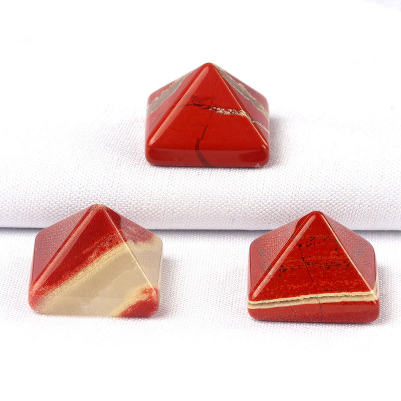 Wholesale Natural Crystal Semi-precious Stone Pyramid ACC-DS-KeSuo002