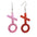Wholesale Valentine's Day Love Hollow Heart-shaped earrings