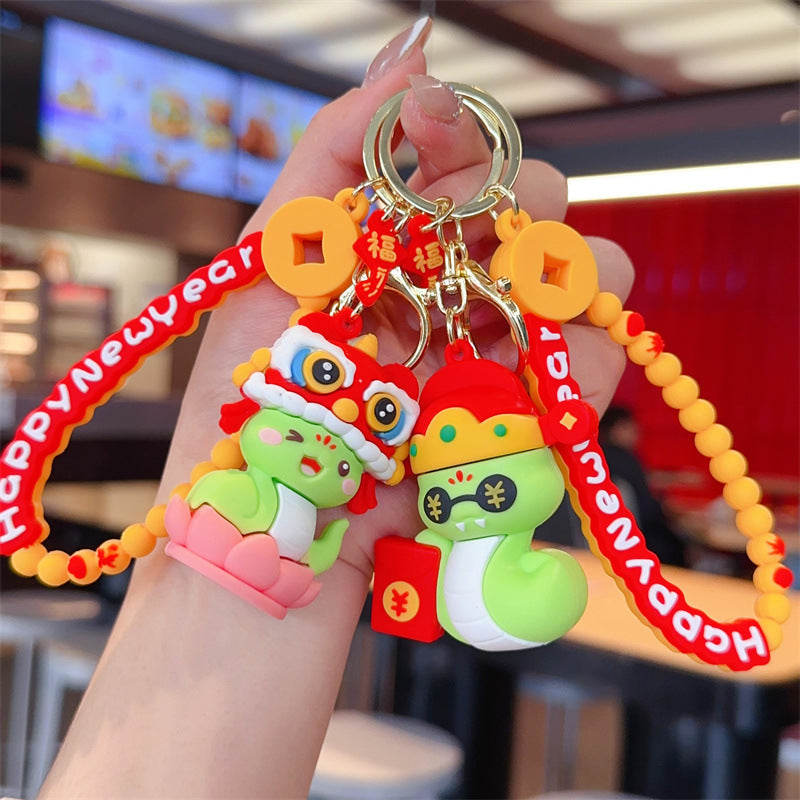 Wholesale Cartoon cute silicone keychain