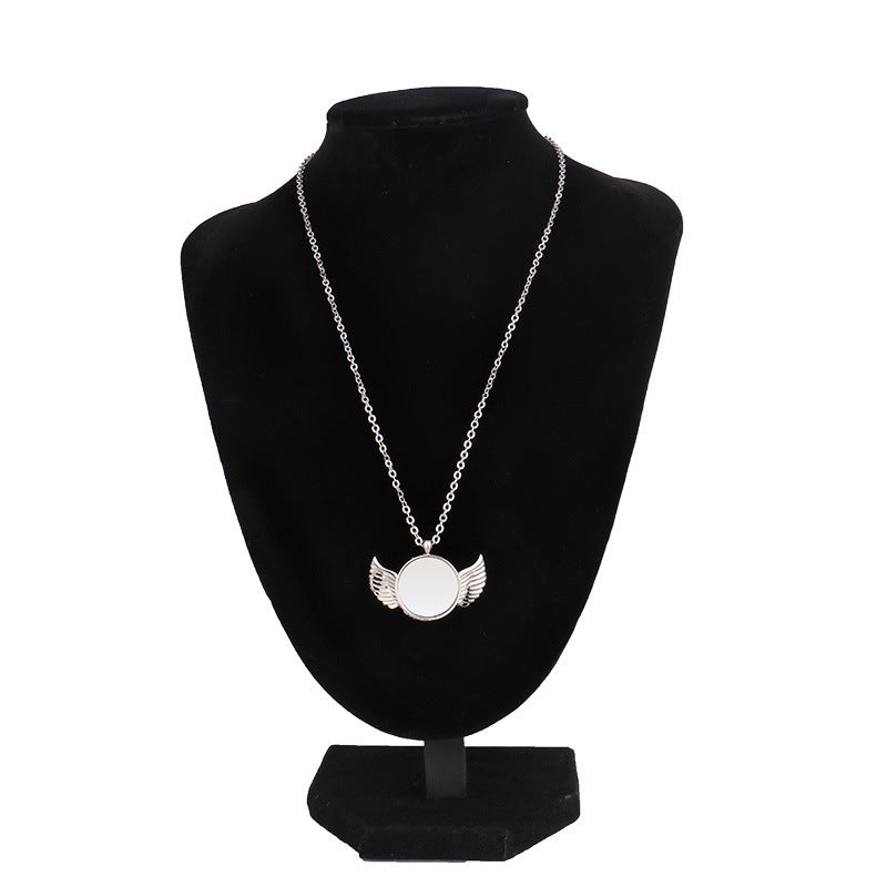 Wholesale Angel Wings Couple Valentine's Day Pendant Necklace