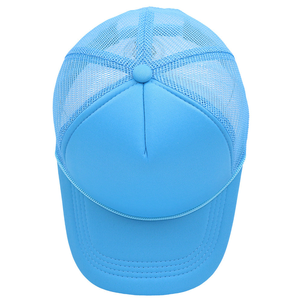 Wholesale DIY Blank Solid Color Trucker Cap  Baseball Cap