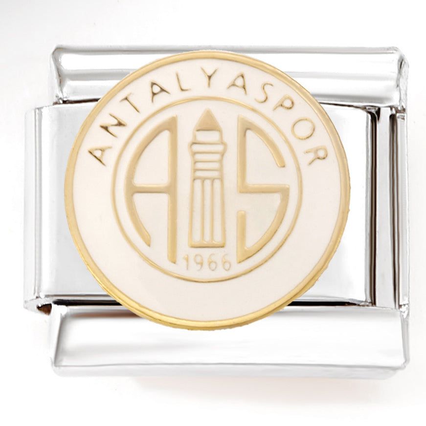 Wholesale Italian Charm Bracelet 9mm DIY Splicing Egyptian Desert Series Stainless Steel Composable Bracelet