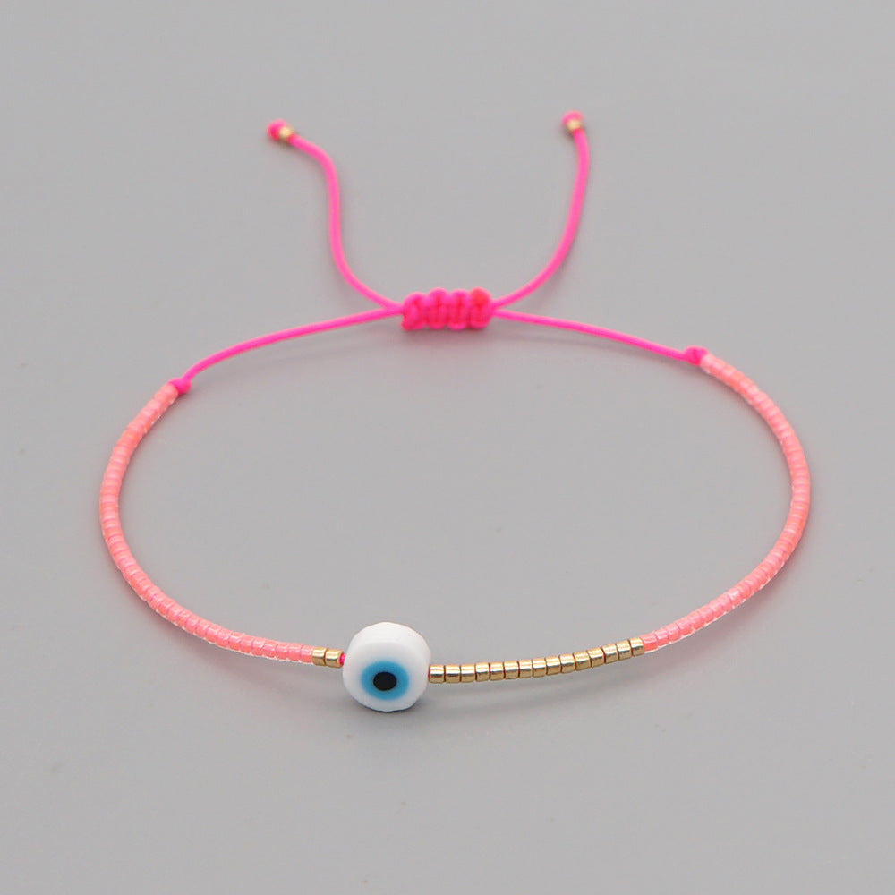 Bracelet en gros en cristal bracelet à la main