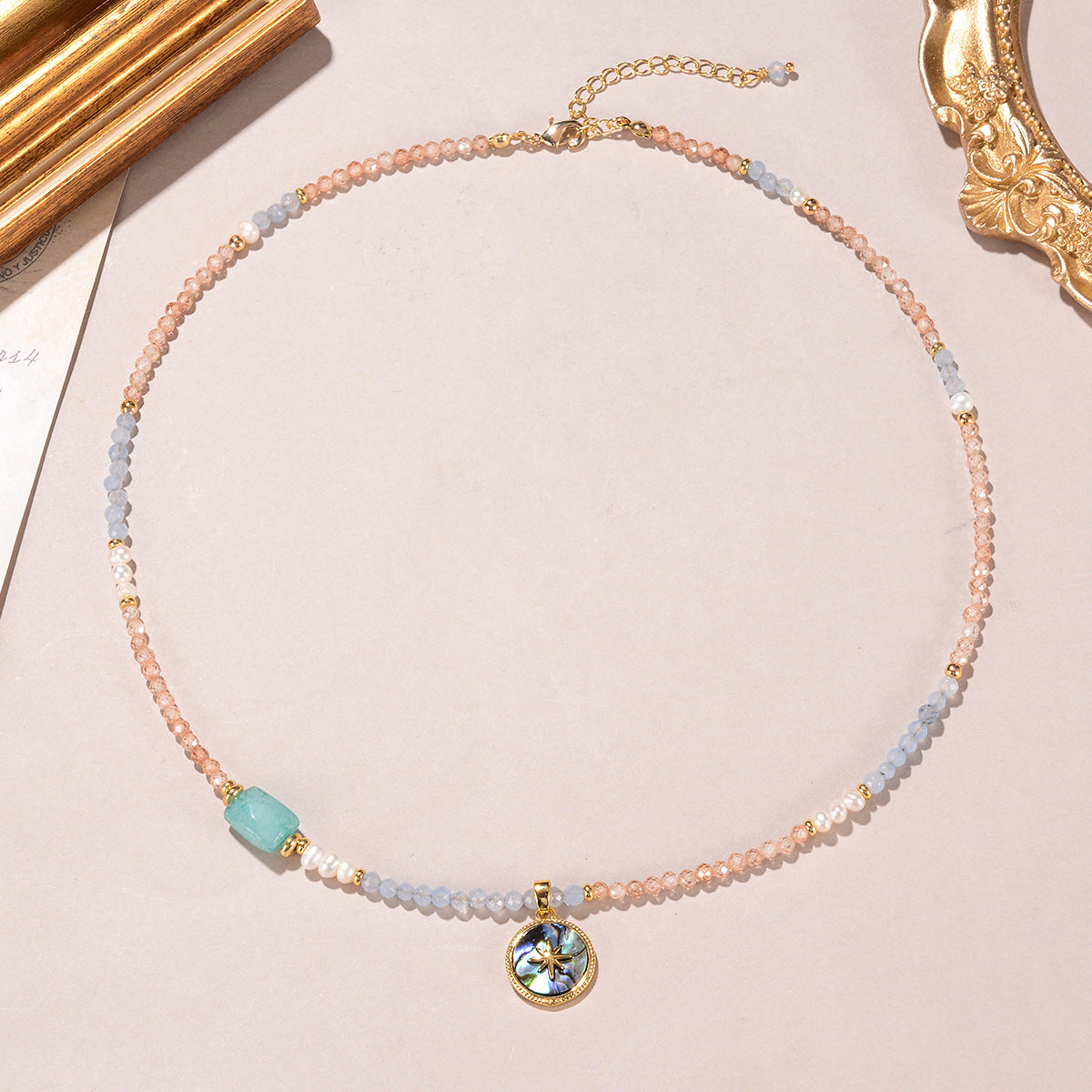 Wholesale Baroque Pearl Flower Necklace