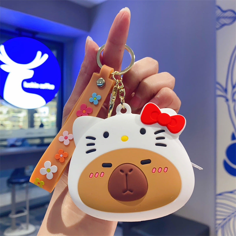 Wholesale Cartoon Cute Silicone Keychain ACC-KC-Kelan011