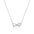 Wholesale Infinite Love Necklace S925 Sterling Silver Light Luxury Zircon Pendant Necklace