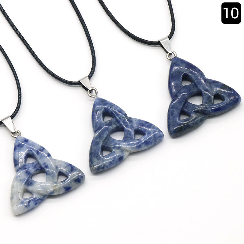 Wholesale Hollow Triangle Shape Pendant ACC-PT-KeSuo008