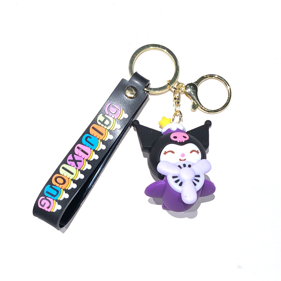 Wholesale Cartoon PVC Soft Glue Cute Keychain ACCVIP-KC-GongZ025