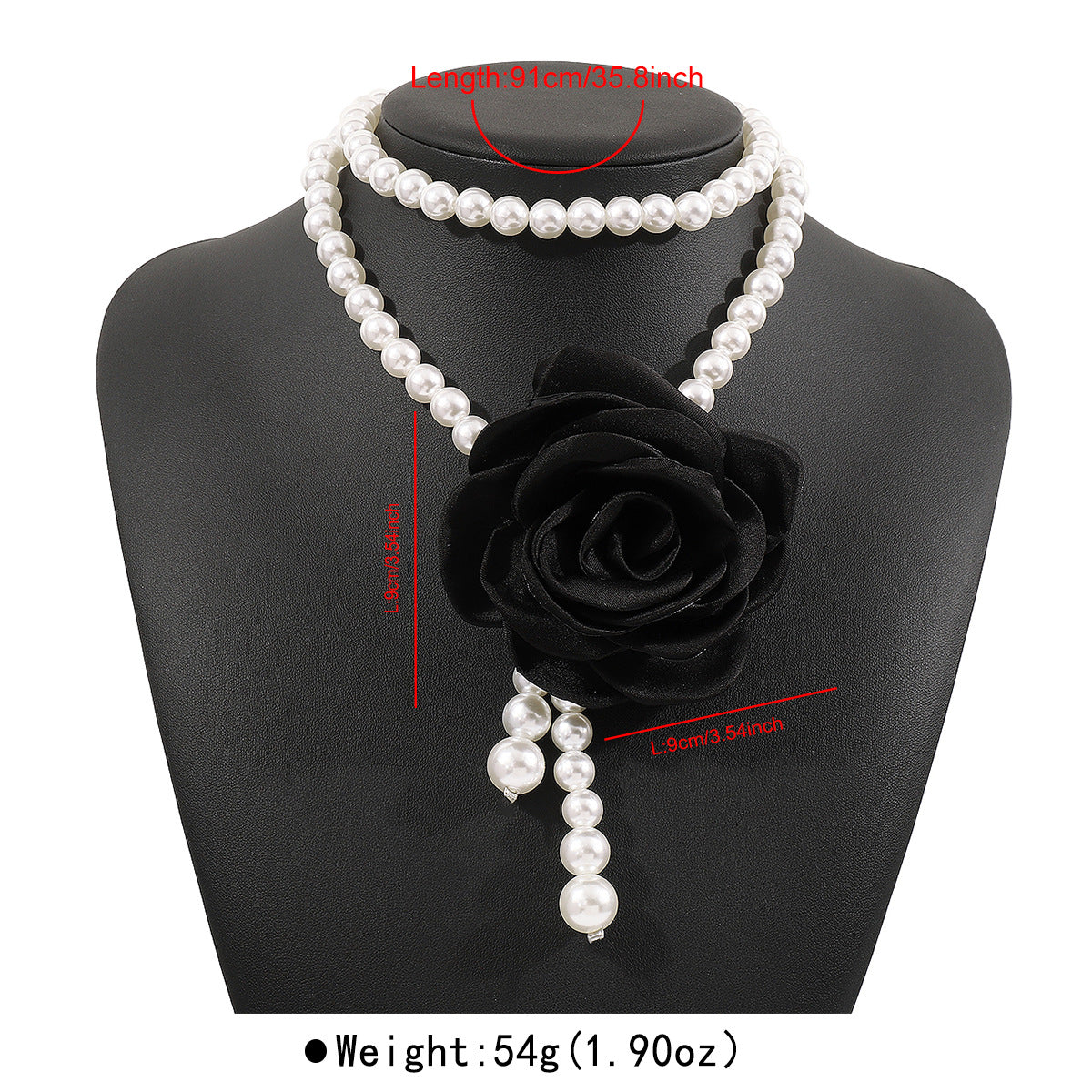Wholesale retro Baroque rose flower choker clavicle necklace