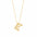Wholesale Chubby Letter Pendant Clavicle Chain  Necklace