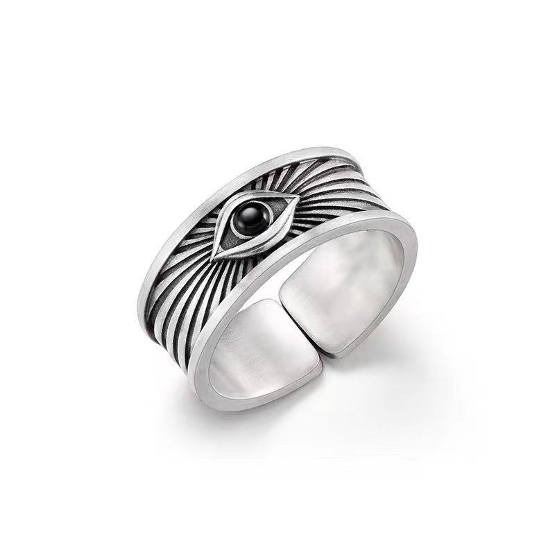 Wholesale God's Eye Men's Ring ACC-RS-YuMei007