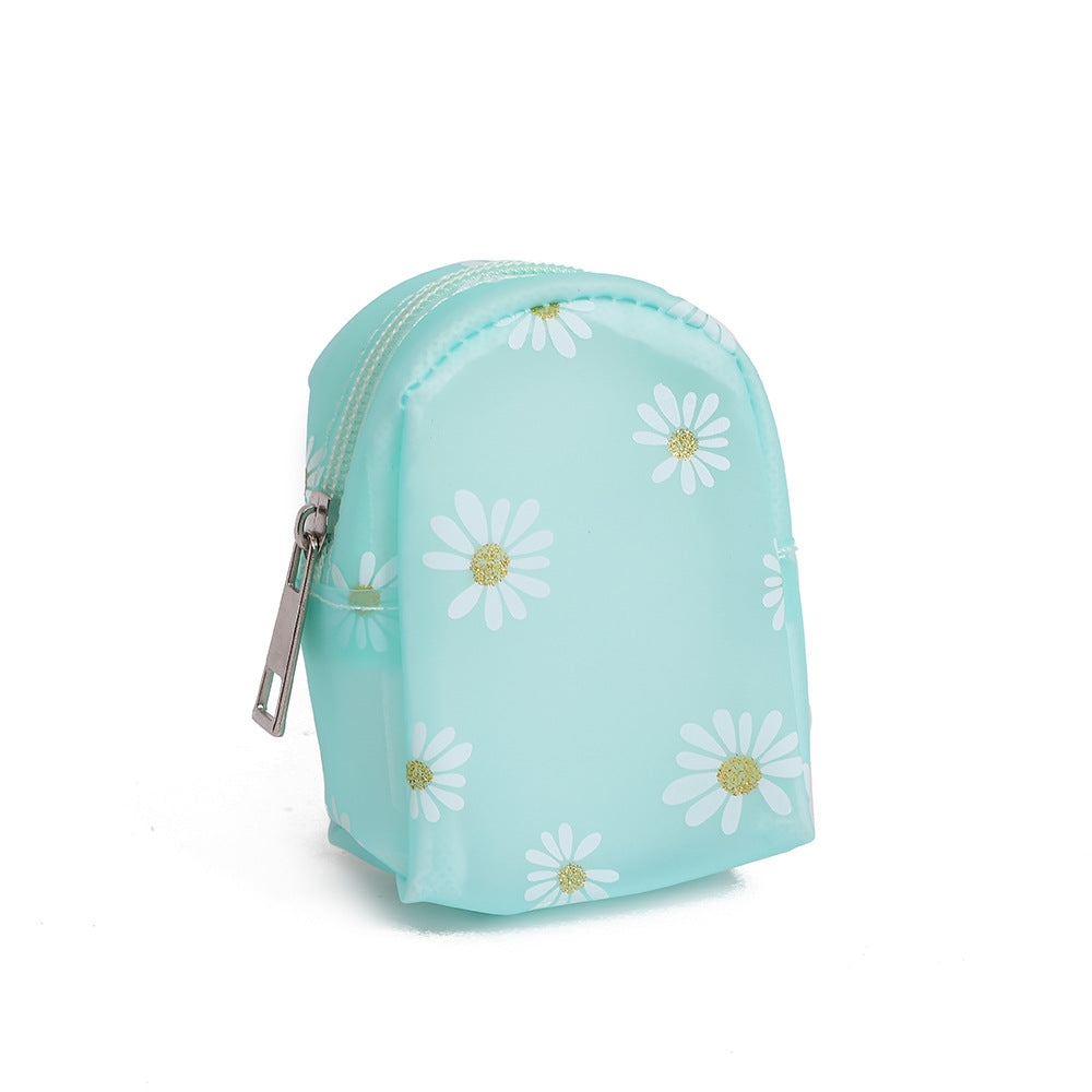 Wholesale Daisy Mini PU Coin Purse Keychain Keychain Wallet ACC-KC-GuoRan007