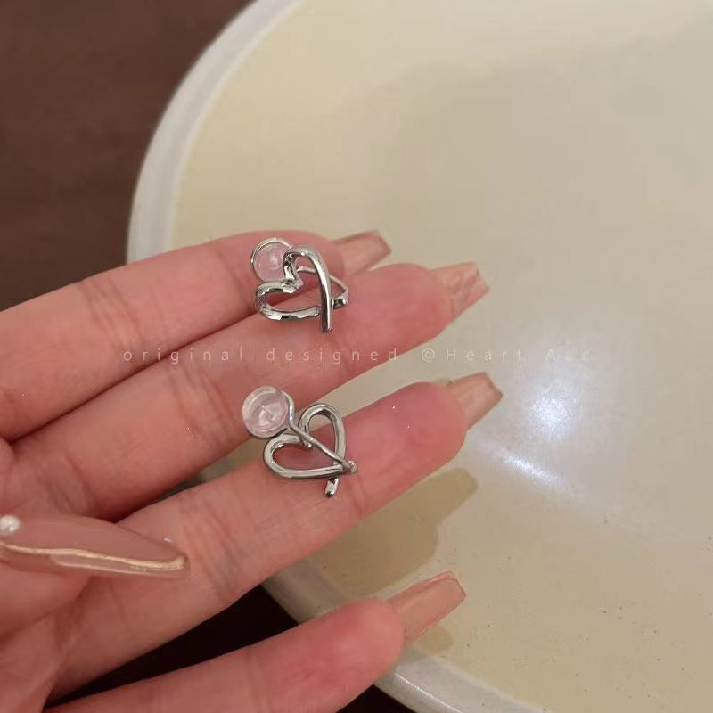 Wholesale cute heart earrings