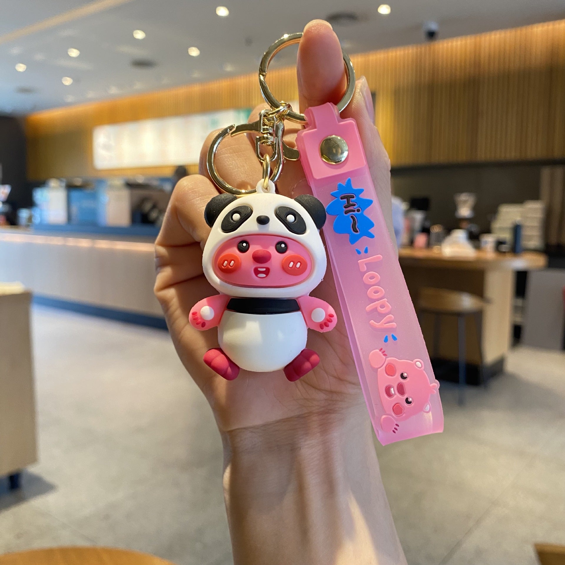 Wholesale Cartoon Cute Silicone Keychains ACC-KC-MingTian005