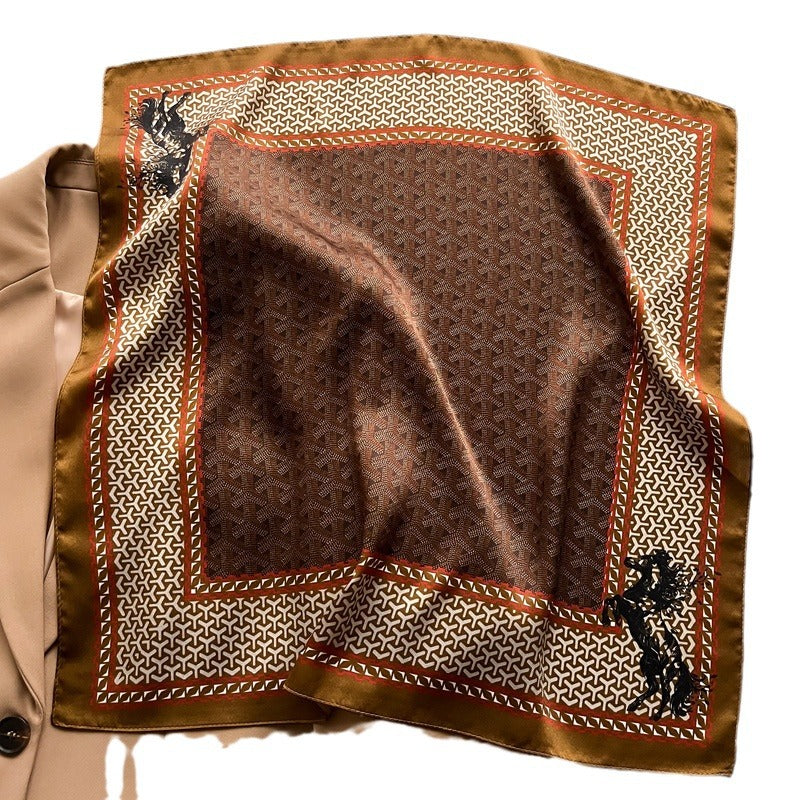 Wholesale Letter   Silk Scarf