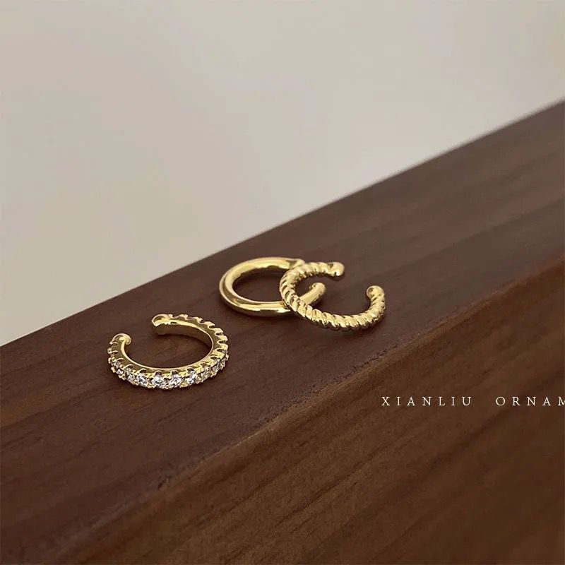 Wholesale Fashion Retro Ear Cuff Simple Semicircle Design Everyday Jewelry Accessory