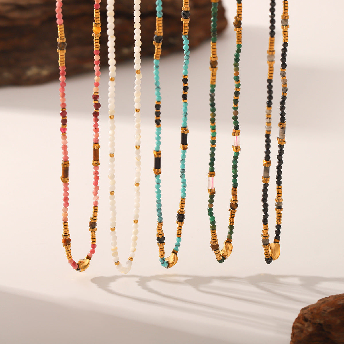 Wholesale Vintage Bohemian Beaded  Necklace