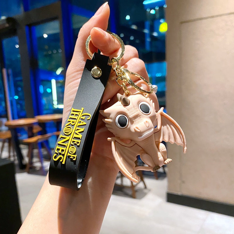 Wholesale Cartoon PVC Soft Keychains Creative Keychain ACC-KC-XinShu010