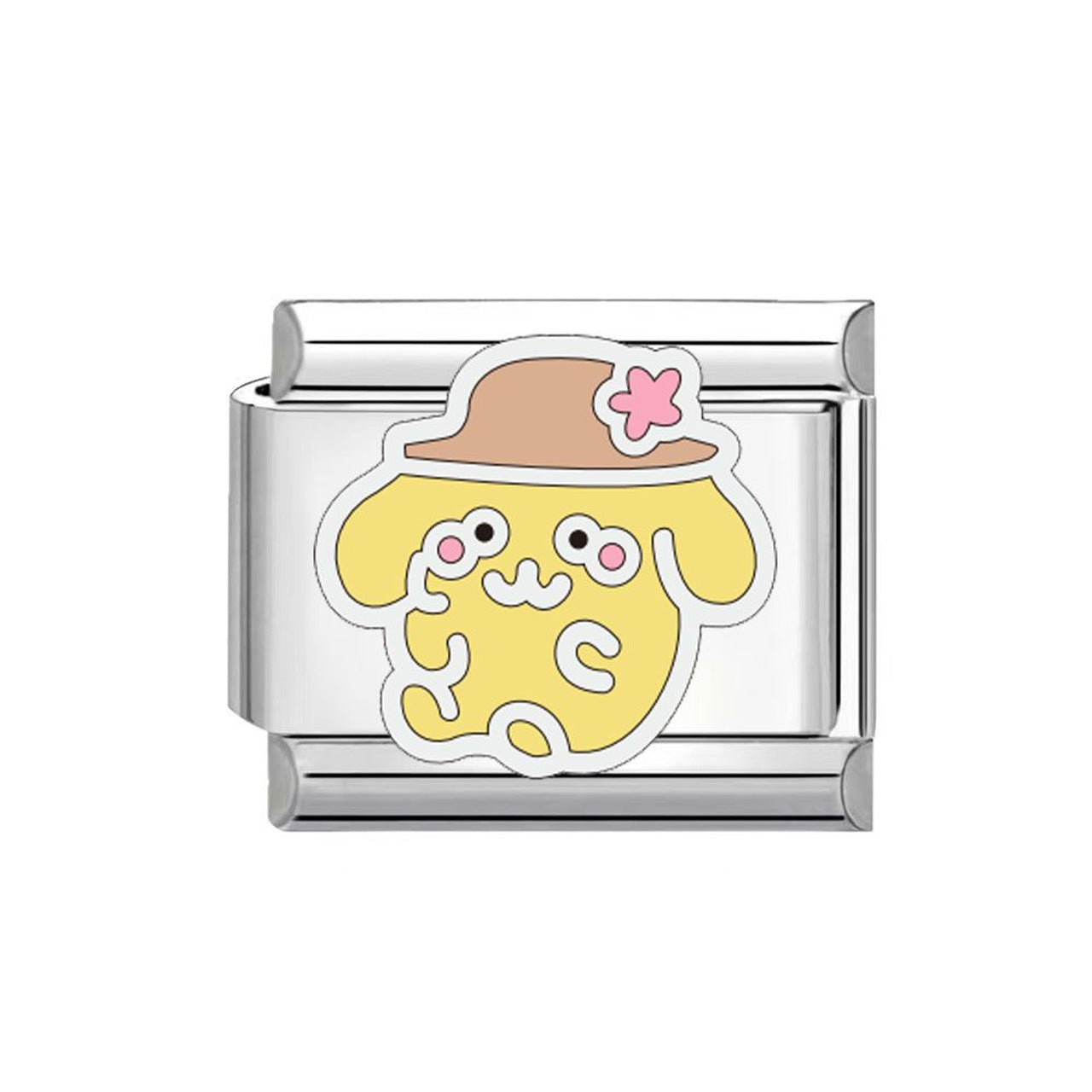 Wholesale  Italian Charm Bracelet 9mm DIY cartoon dripping Creative Stainless Steel Composable Bracelet