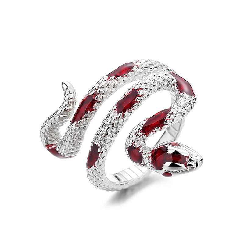Wholesale  snake ring simple temperament niche design trendy hip hop animal ring