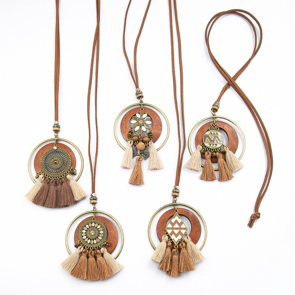 Wholesale Original Design Zinc Alloy Pendant Necklace - Fashion Layering Jewelry for Travel Holiday Gift Boutique Resale