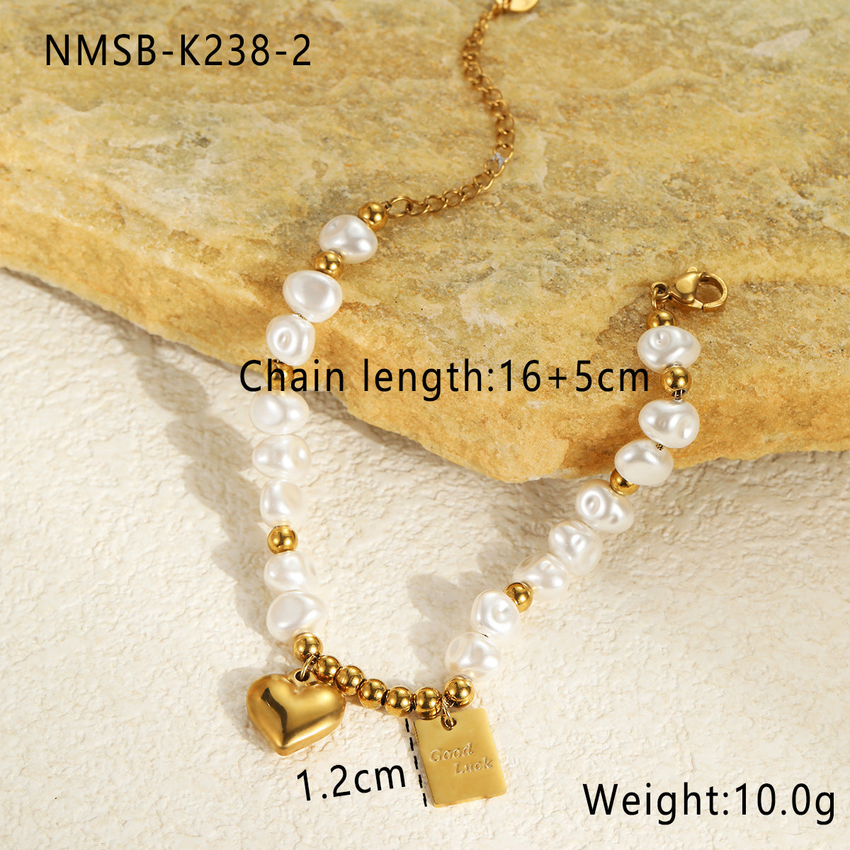 Wholesale  Pearl Stainless Steel Bracelet  Jewelry