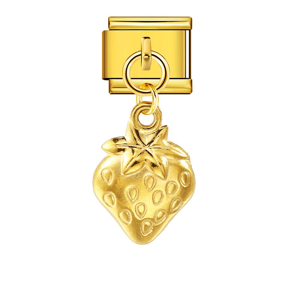 Wholesale Italian Charm Bracelet 9mm DIY Marine life Creative Stainless Steel Composable Bracelet