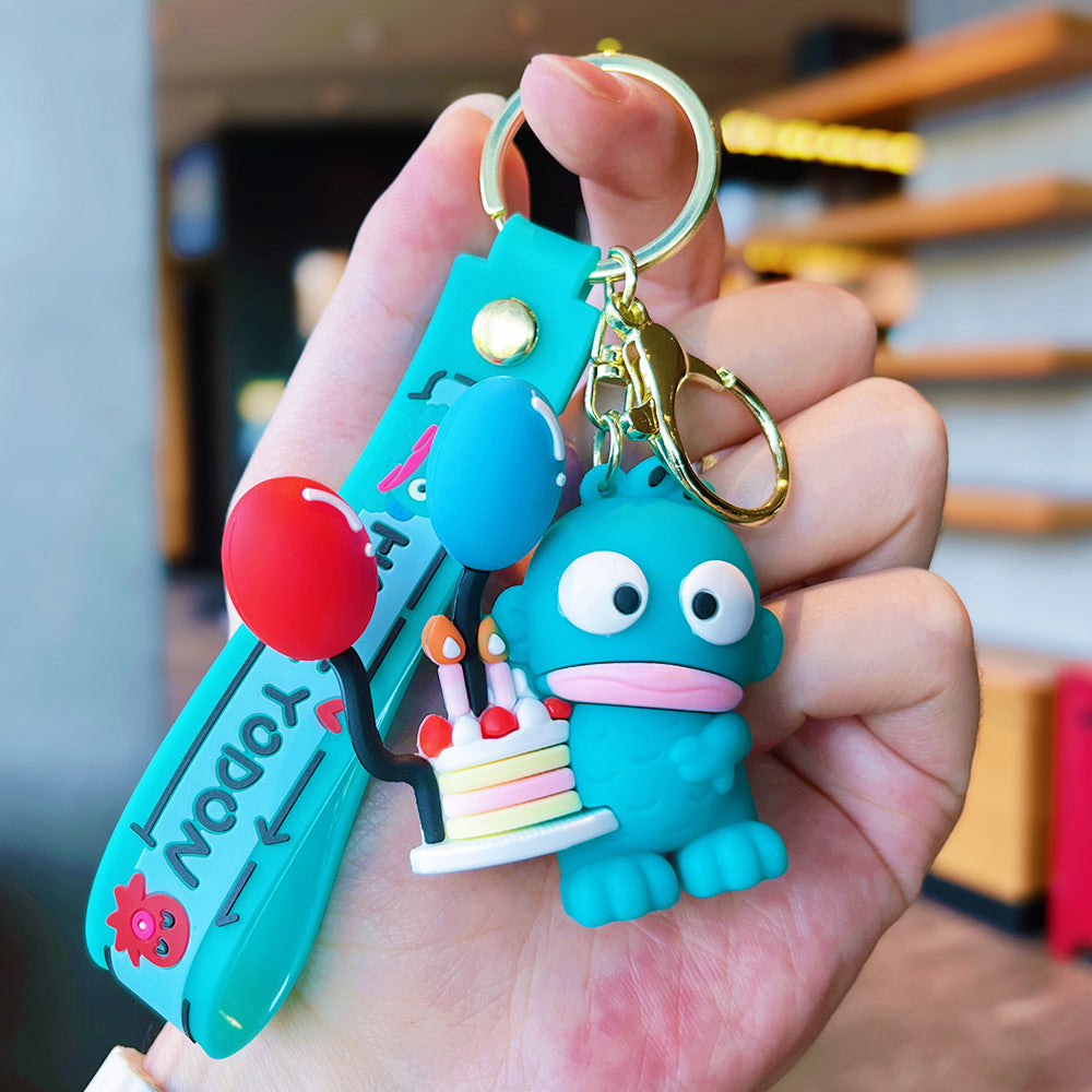 Wholesale Cartoon PVC Soft Keychain Cute Keychain ACC-KC-ErLu013