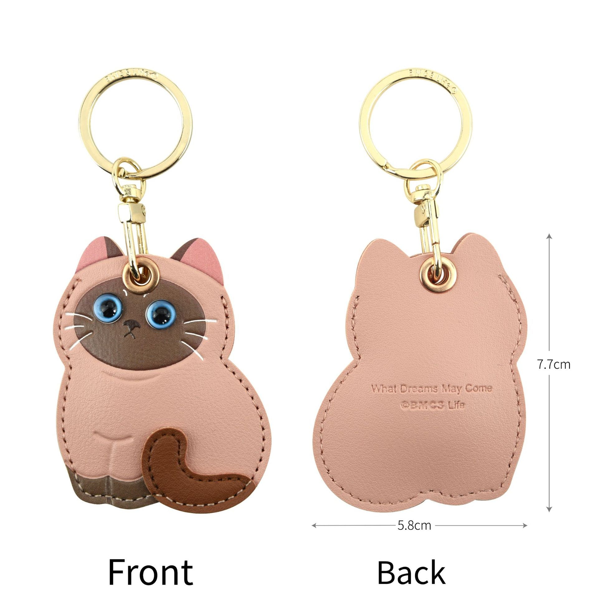 Wholesale Fruit Print Drop Shaped PU Leather Card Holder Keychain Cute Bag Charm Boutique Resale Gift