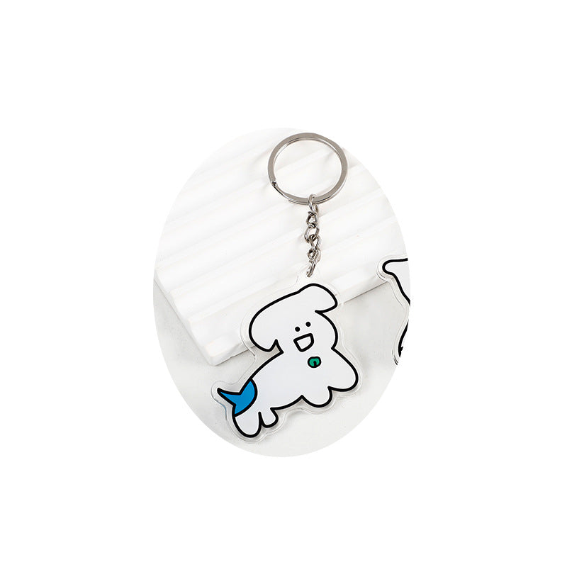 Wholesale  animal acrylic keychain