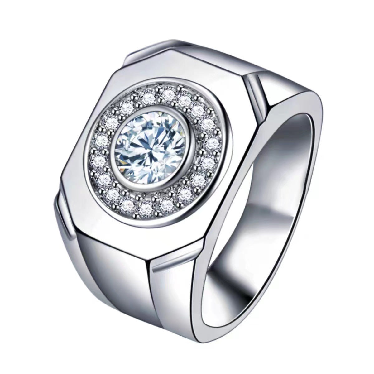 Wholesale  1 Carat Moissanite Ring