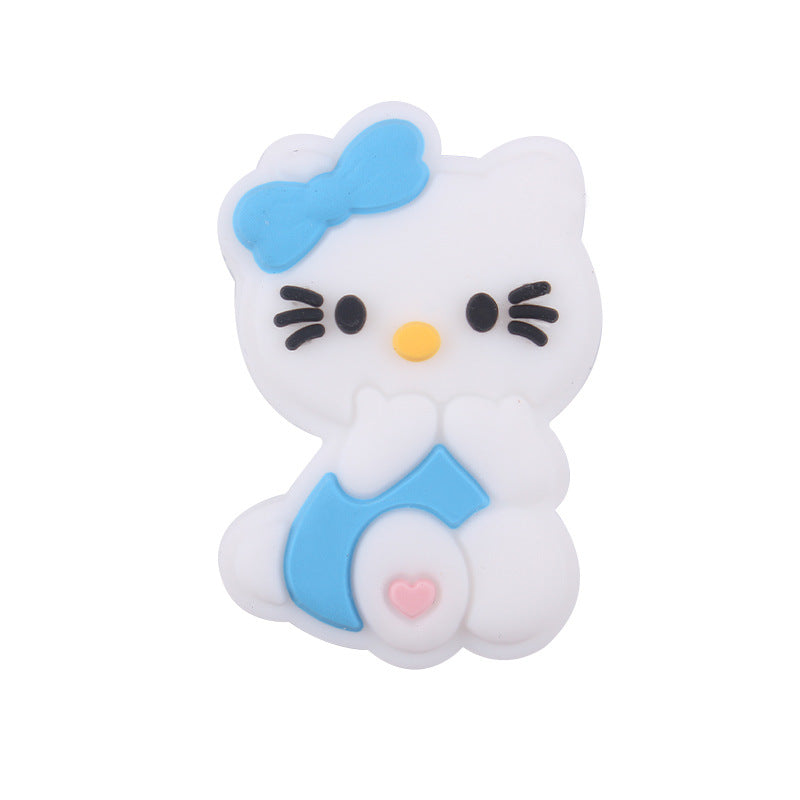 Wholesale Cartoon Cute Cartoon Silicone Bear Series Focal Beads DIY Bead Accessories