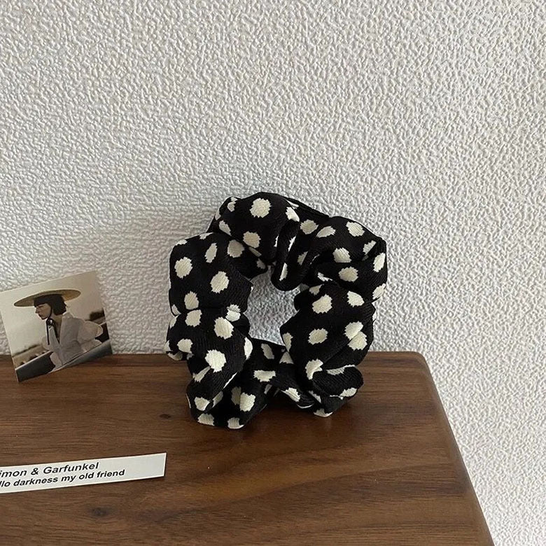 Wholesale Vintage Leopard Print Hair Scrunchies ACC-HS-Hanl006