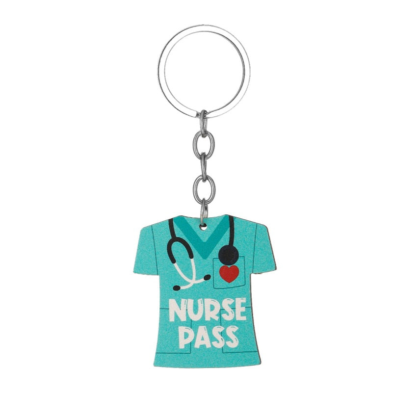 Ciondolo portachiavi per la festa del medico all'ingrosso per la festa dell'infermiera