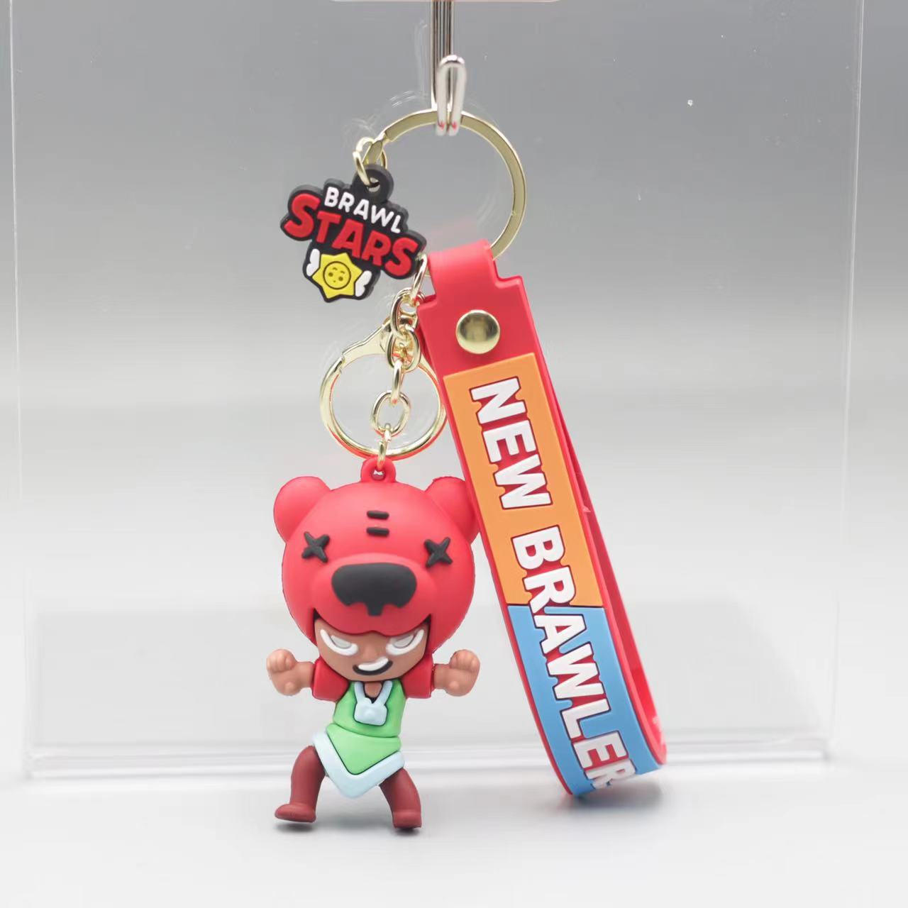 Wholesale Cartoon Doll Anime PVC Silicone Keychain Cute Keychain ACC-KC-QiLi001