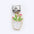 Wholesale 10pcs Italian Charm Bracelet 9mm DIY Splicing Potted Flower Pendant Stainless Steel Composable Bracelet